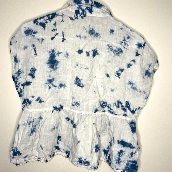 Tie Dye Linen Shirt - Picture 3 of 3